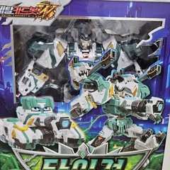 SAMG Metal Cardbot W 4-Pack Robots Bluecop W Heavy Iron W Phantom Hornet Tigun
