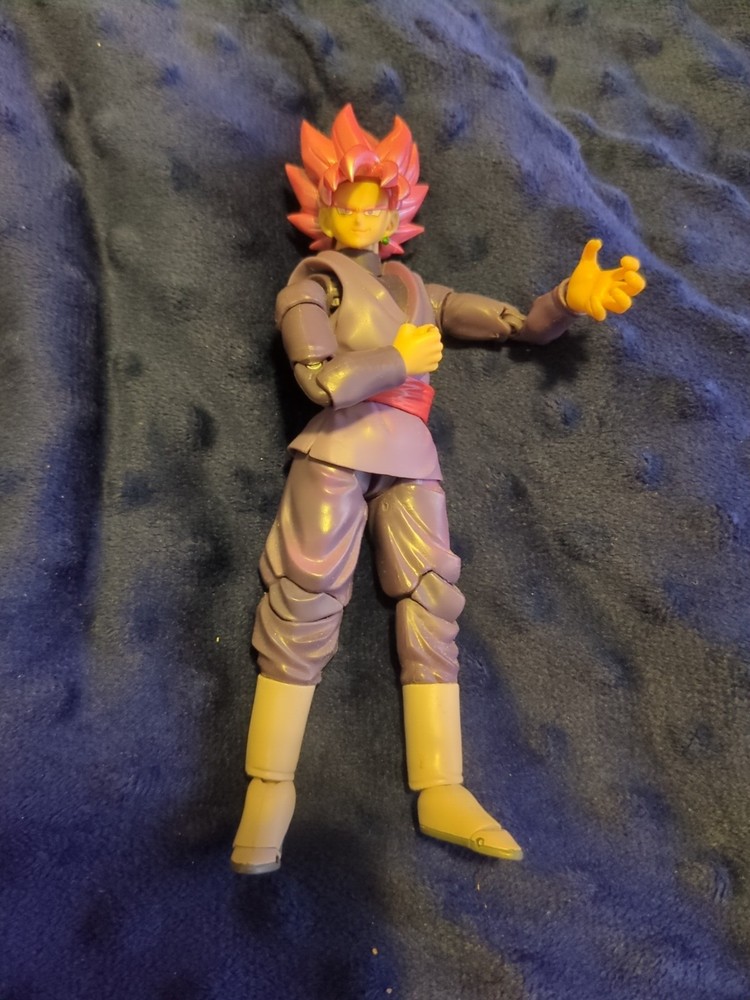 NEW TAMASHII NATIONS S.H. Figuarts Goku Black SS Rose 140mm Action Figure