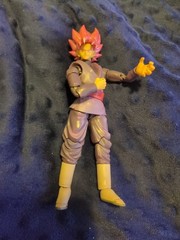NEW TAMASHII NATIONS S.H. Figuarts Goku Black SS Rose 140mm Action Figure