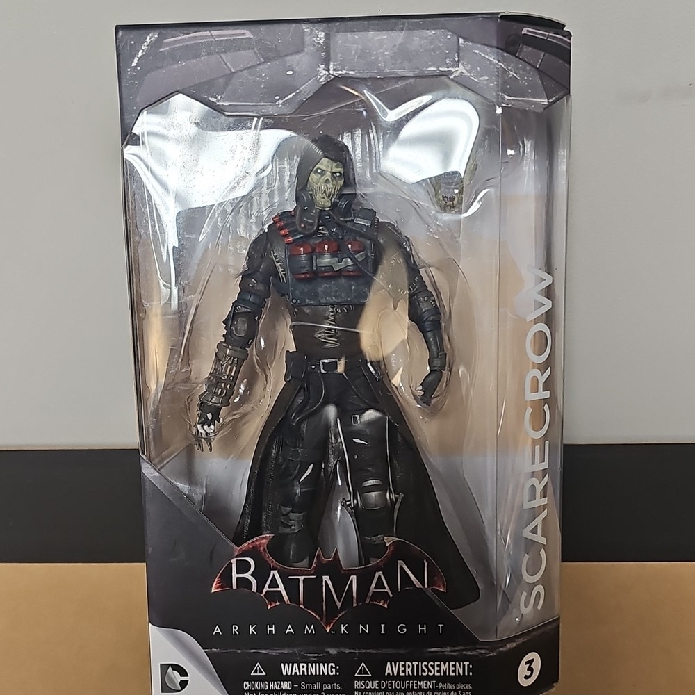 DC Collectibles Scarecrow Batman Arkham Knight Action Figure w/ Alternate Head
