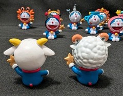 Doraemon Zodiac 11 Pcs Collectible Figures, Used