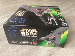 VINTAGE 1996 Kenner Star Wars Power of the Force POTF Luke’s T-16 Skyhopper Ship