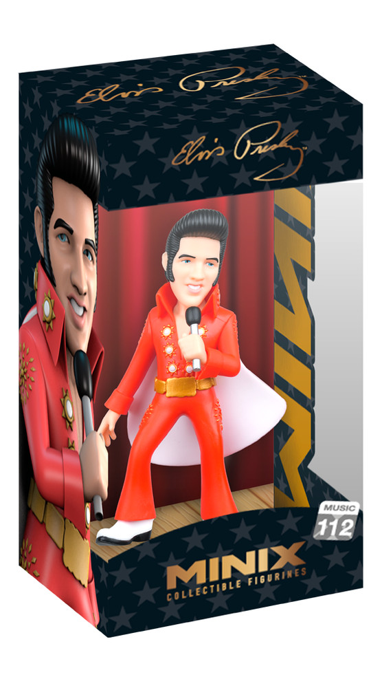 Minix Collectible Figurines Elvis Red Suit (18918 ) # 112