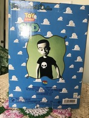 1996 RARE MIB MEDICOM TOY STORY ANDY & SID VINYL COLLECTIBLE DOLLS SET