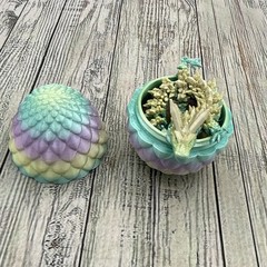 3D Printed Dragon Egg with Dragon Full Articulated Dragon Modle Movable Easter