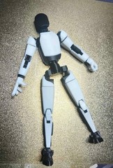 Articulated Tesla Optimus Robot Action Figure (based on Dummy 13)
