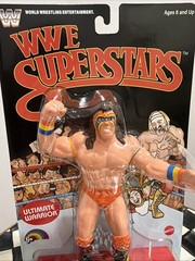 Mattel LJN WWE Superstars ULTIMATE WARRIOR Black Card Chase Target exclusive new