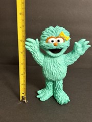 Sesame Street Rosita, Bert, and Super Grover, 7-inch collectible toy features