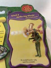 Playmates The Grinch Stole Christmas Grinch/Martha May Whovier Snowball Launcher