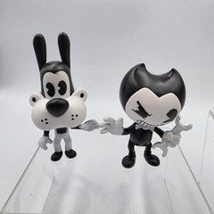 Bendy and the Ink Machine Collectible Figure Lot Of 4 Meatly Games Mini Figures