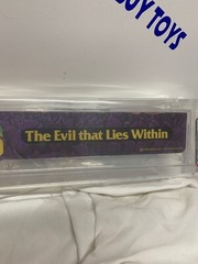 Vintage Hasbro 1986 INHUMANOIDS Shelf Talker Store Display STUNNING AFA 90+