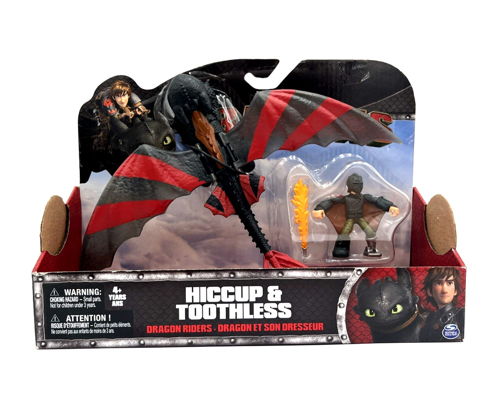Dreamworks Dragons Hiccup Toothless Racing Dragon Riders Pack How to Train HTTYD