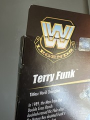 WWE Legends Elite Collection Series 27 Terry Funk Blue Shirt New Mattel
