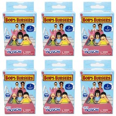 Bob’s Burgers Chibi In Motion Series 4 – Lot of 6 Sealed Blind Boxes