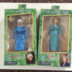 The Golden Girls Rose & Sophia 8″ Action Figures NECA Brand NEW Sealed