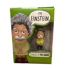 FCTRY Little Giants EINSTEIN 3″ Mini Action Figure Toy Genius Vinyl New In Box