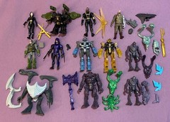 Final Faction Action Figures, Accessories And Vehicles Lot