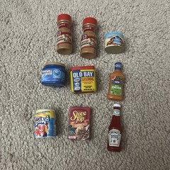 Zuru Mini Brands Mixed Lot of 9 Multiple Series Variety Food Brands Assortment