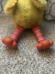 RARE Big Bird TYCO Story Magic Talking Plush 20″ Sesame Street + Tapes & Books