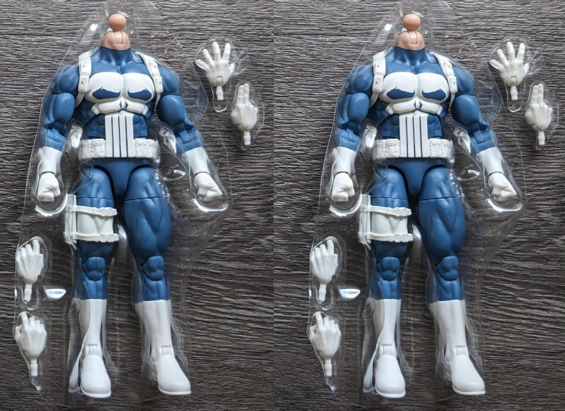 2 Marvel Legends Gamerverse Punisher BODY Custom Figure Fodder (Nick Fury 2 Pack