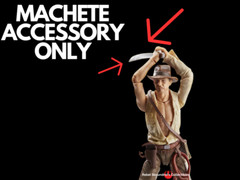 Indiana Jones TEMPLE OF DOOM 6″ Scale (MACHETE ONLY) 1/12 MINT Temple Doom Knife