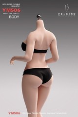 YM 1/6 Sexy Bust Super Flexible Seamless Body W/Details 12″ Female Figure Doll