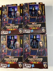 Guardians Of The Galaxy Vol 3 4” Action Figures Set of 8 Epic Hero Series NEW
