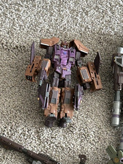 Warbotron WB01-05 3rd Party Bruticus/Combaticons Complete Loose No Box Display