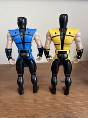 Toy Island Mortal Kombat 10″ SUB ZERO – SCORPION -Vintage Mortal Kombat Figures