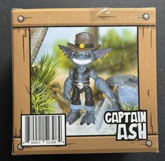 Plunderlings Captain Ash Lone Coconut Kickstarter figure complete
