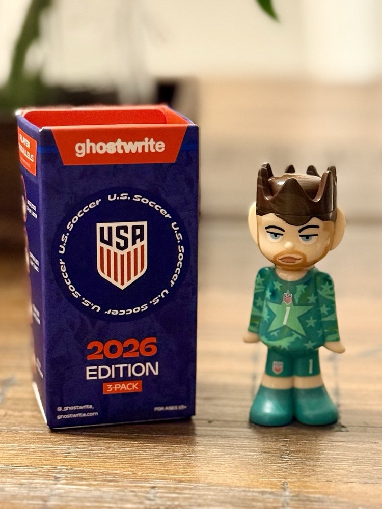 Ghostwrite Matt Turner USMNT /1500 1st Edition 2026 World Cup Figure w/ Box