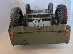 Vintage GI Joe 7000 Five Star Jeep & Mounted Gun & Searchlight First Edition