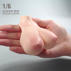 1/6 Replacement Breast Cover Female E-H Big Huge Model For12”PH TBL Figure Body