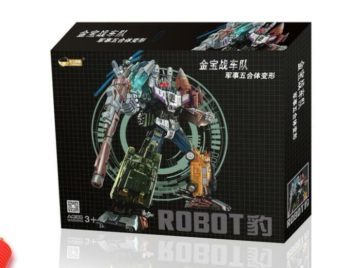 Jinbao Bruticus Robot Decepticons Oversized Warbotron Toy Action Figure IN BOX