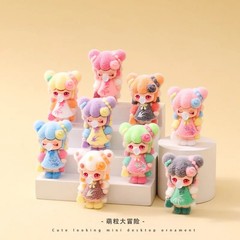 Traditional Oriental Plush Figure Blind Box Cute Decorative Collectible Toy Gift