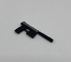 Valaverse Handgun & Silencer Fodder 1/12 Scale Fodder Weapon Action Force