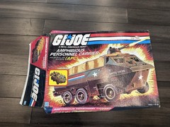 GI Joe Amphibious Personnel Carrier APC Complete With Box And Paperwork
