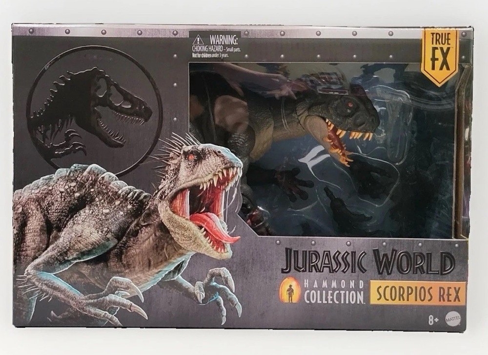 Jurassic World Hammond Collection Scorpios Rex 17 inch Dinosaur Action Figure