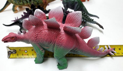 DINOSAURS Mixed Lot of 15 Toy Figures Branded/Unbranded Dinosaur Toys