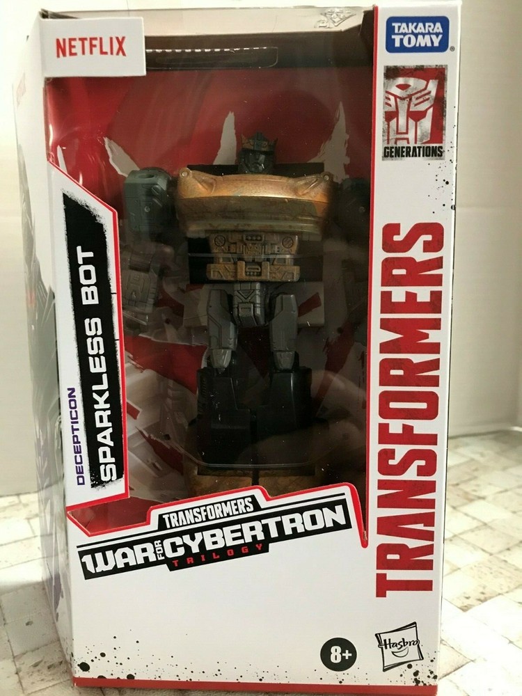 Transformers War For Cybertron Wave 3 Netflix Walmart Sparkless Bot- NEW IN HAND