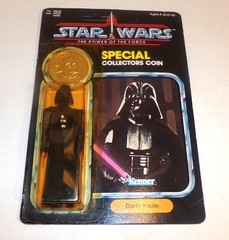 MOC 1985 Star Wars POTF Action Figure DARTH VADER 92 Back Unpunched Card
