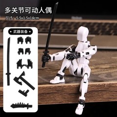 Titan13, Dummy 13, T13 Action Figure,Toy Robot, 3D Printed