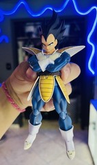 SH Figuarts Scouter Vegeta 1.0 loose Dragon Ball Z figure