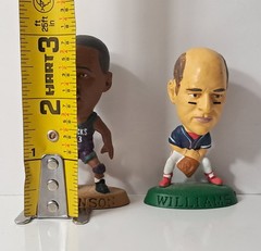 Glenn Robinson Milwaukee Bucks/Matt Williams Cleveland Indians 3” Action Figure