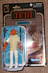 STAR WARS BLACK SERIES 6″: ADMIRAL ACKBAR RETURN of the JEDI 40th Non-mint Card