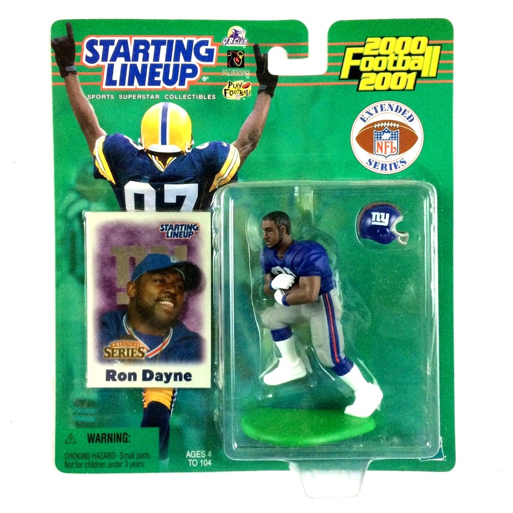 Ron Dayne 2000 Starting Lineup Extended NFL New York Giants Hasbro