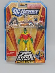 DC Universe 75 Years Infinite Heroes Earth 2 Robin 4″ Action Figure New Sealed