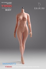 YM505 1/6 Plump Girl Flexible 12″ Female Action Figure Body Hands Foot Toys Doll