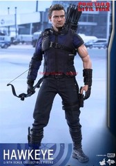 Hot Toys Mms358 1/6 Captain America 3 Civil War Hawkeye 3.0 Action Figure NEW