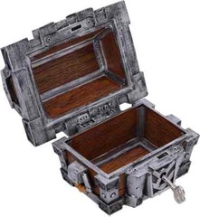 Nemesis Now World of Warcraft Silverbound Treasure Chest Box 10.5cm, Resin, Silv